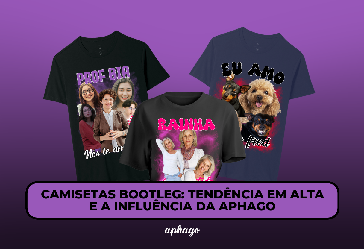 Camisetas Bootleg: Tendência em Alta e a Influência da Aphago