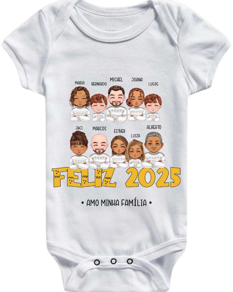 Minha Família no Ano Novo (7-10 Pessoas)