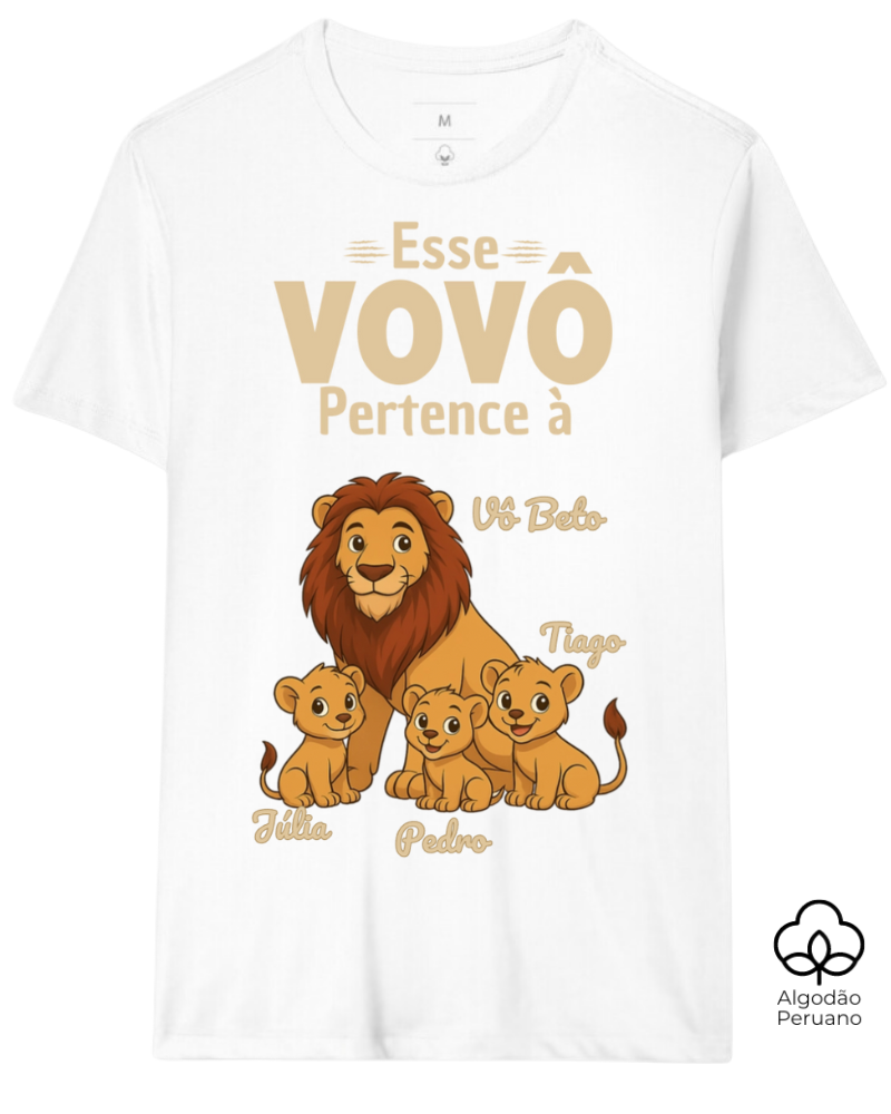 Vovô Protetor - Algodão Peruano