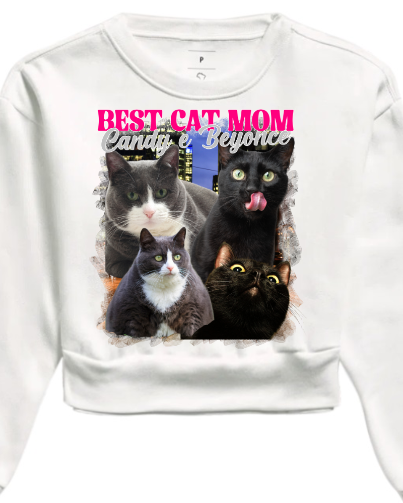 Melhor Mãe de Gato - Moletom