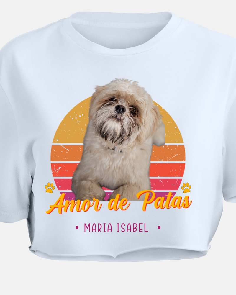 Peludos Em Foco - Cropped e Regata
