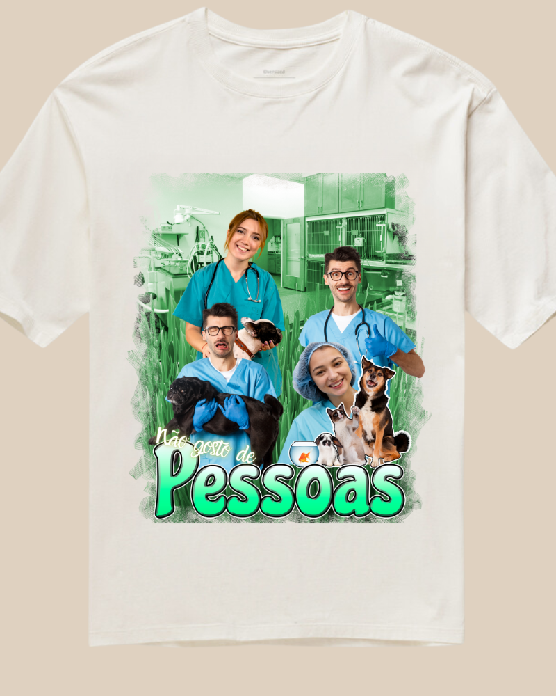 Eu Faço Veterinária - Oversized