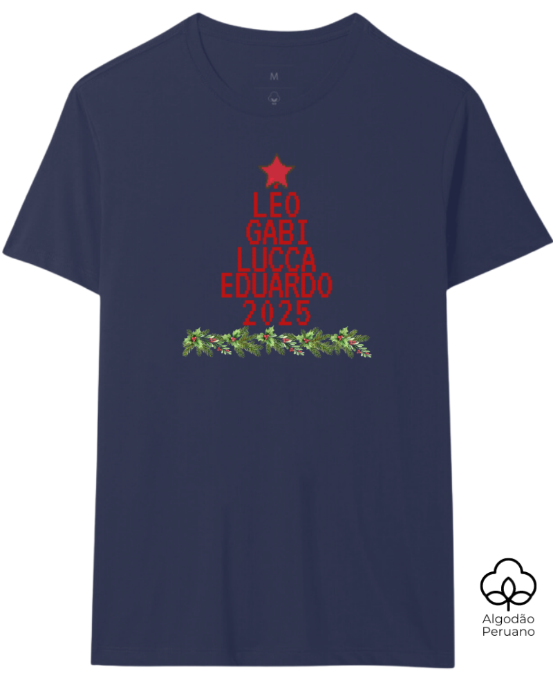 Não existe natal sem vocês - Algodão Peruano