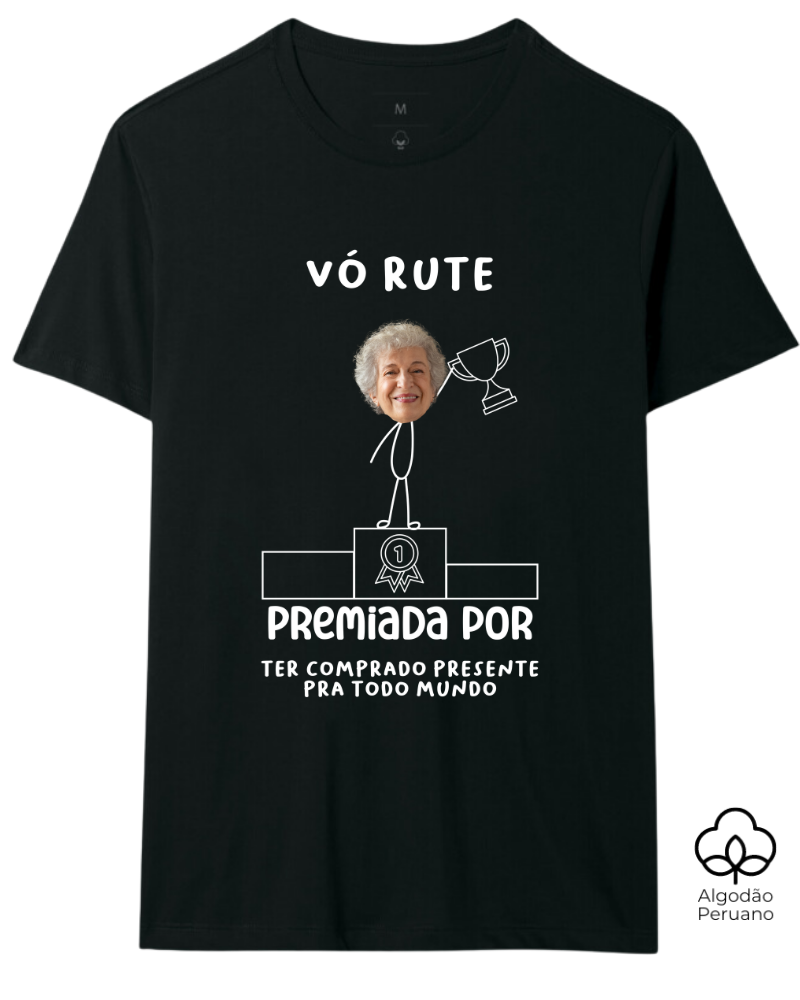 Premiado(a) por - Algodão Peruano