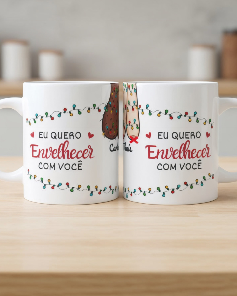 Envelhecendo Juntos - Caneca