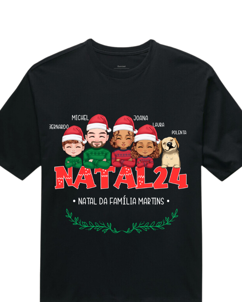 Familia Natalina - Oversized