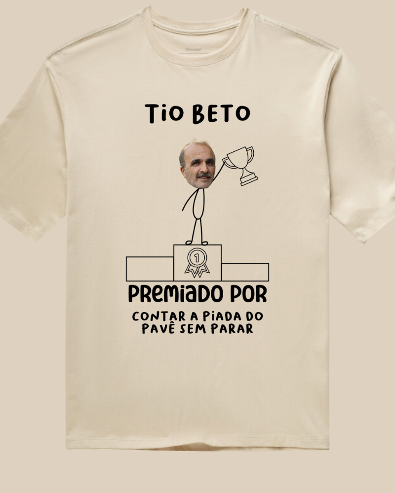 Premiado(a) por - Oversized