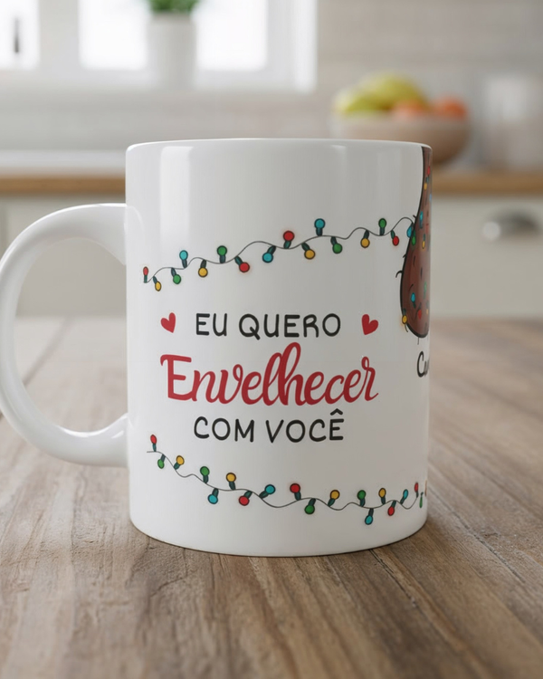 Envelhecendo Juntos Natal - Caneca
