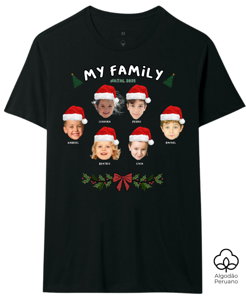 My Family - Algodão Peruano