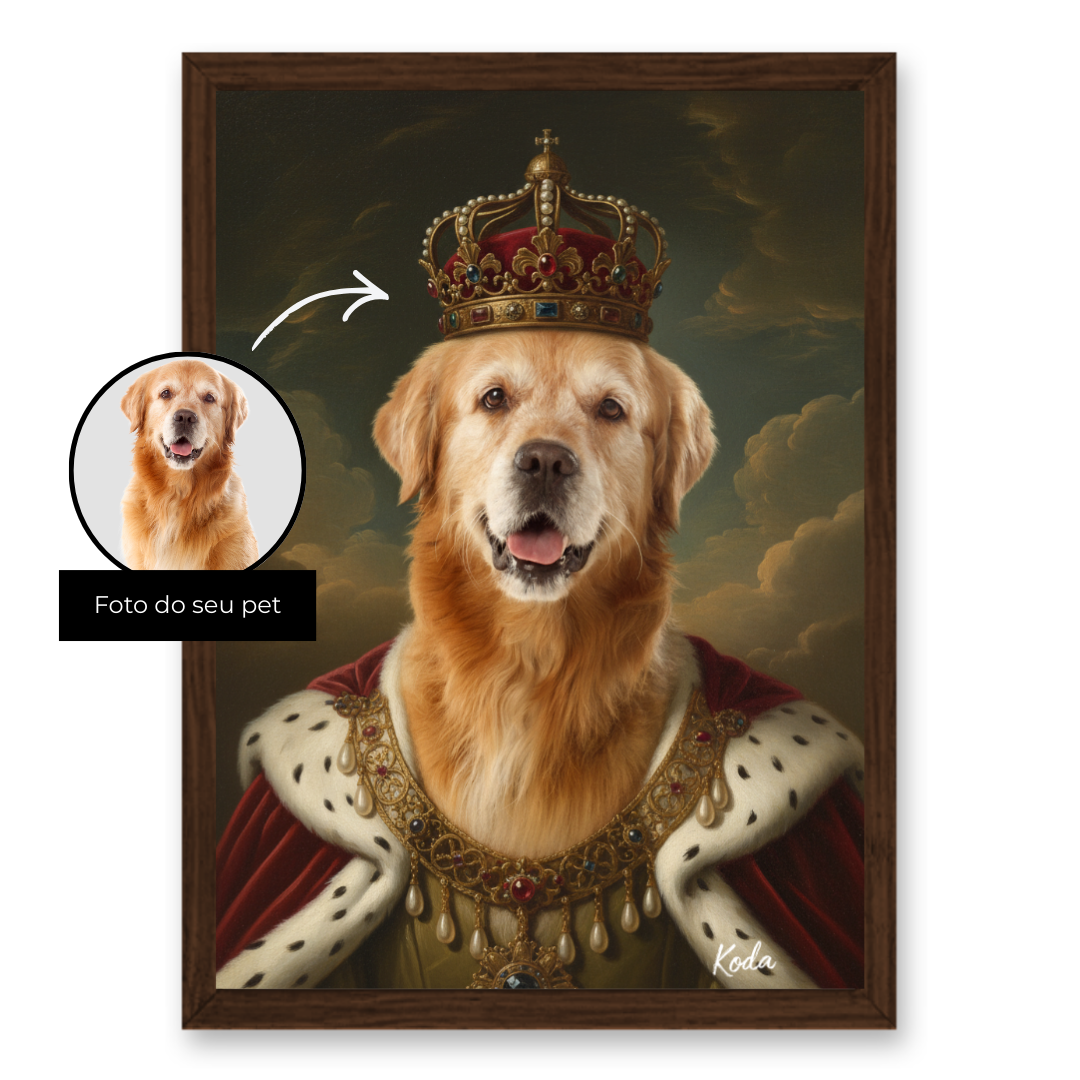 Quadro - Sua Realeza Pet