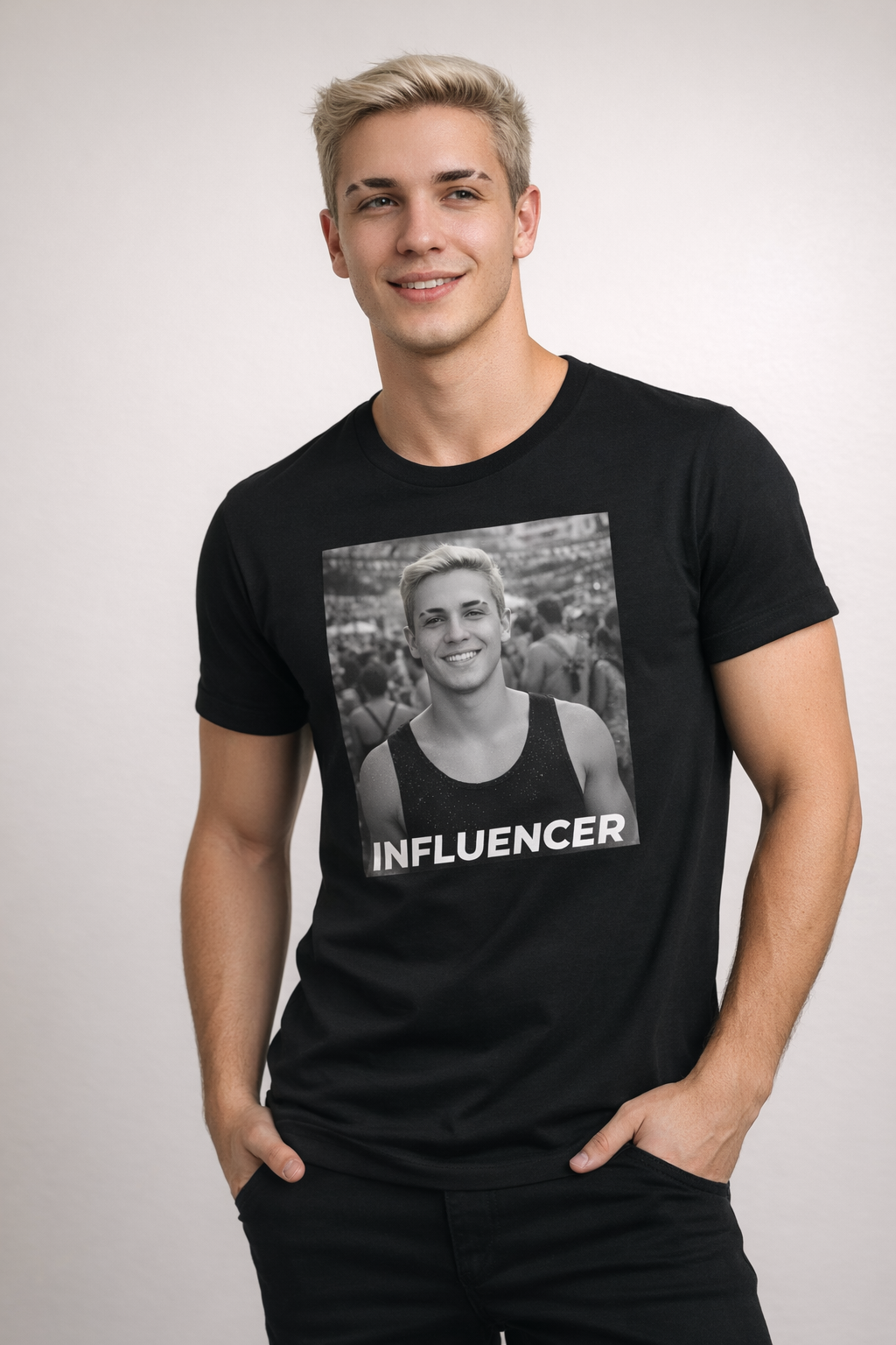 Influencer Sua Foto - Camiseta