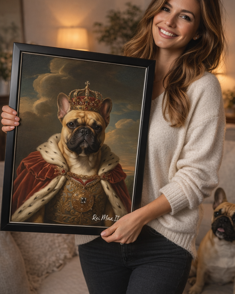 Quadro - Sua Realeza Pet