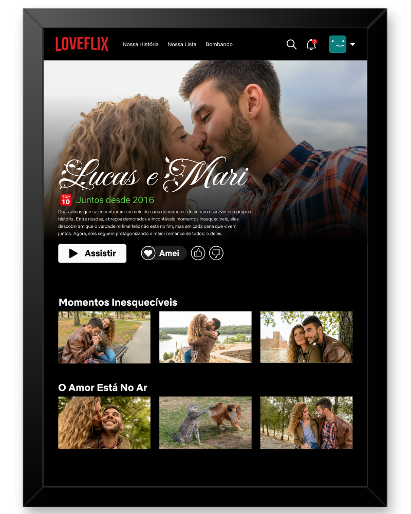 Quadro - Loveflix