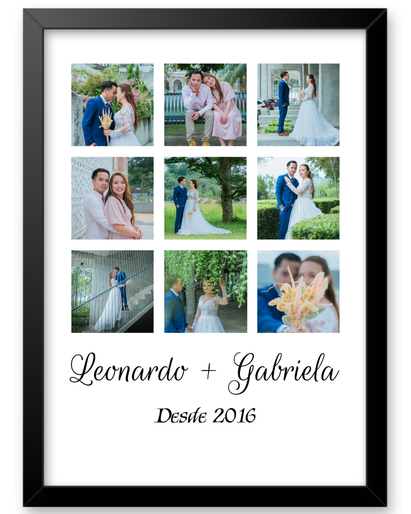 Quadro - Retratos do Nosso Amor