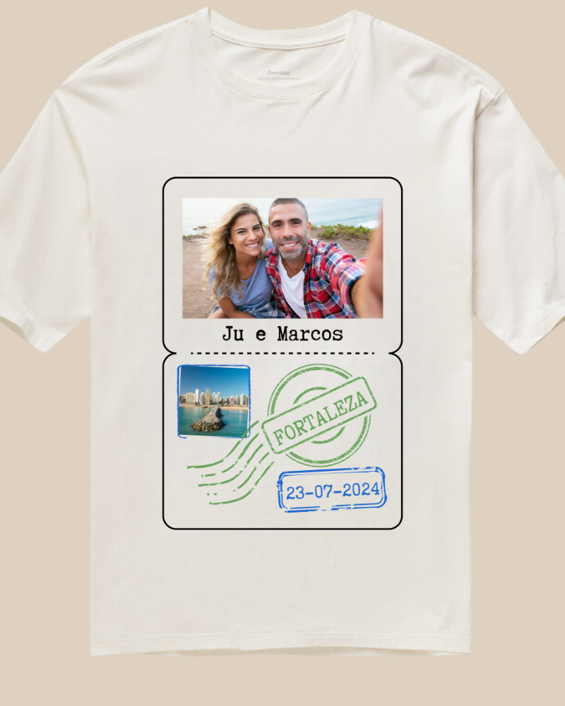 Passaporte Carimbado - Oversized