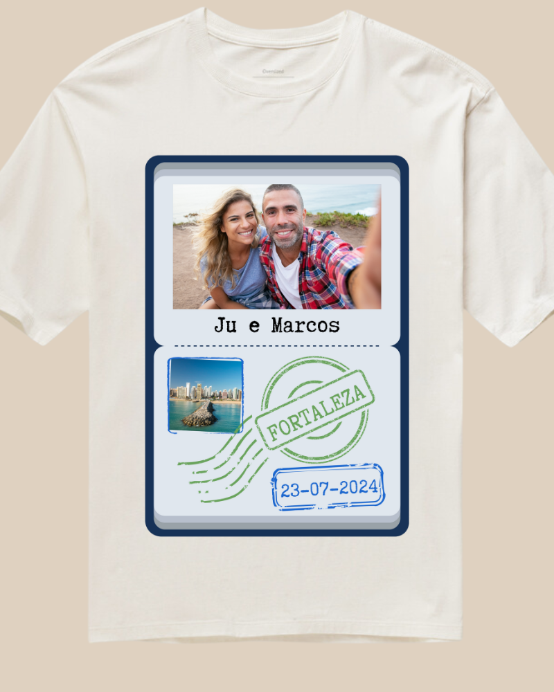 Passaporte Carimbado - Oversized