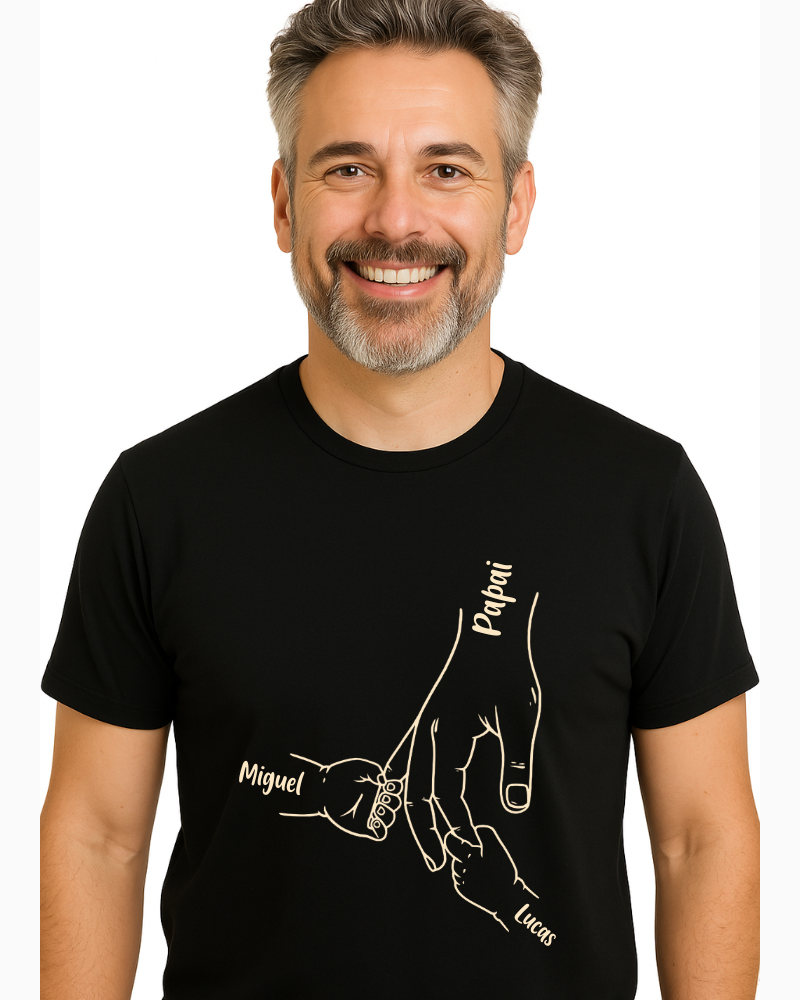 De mãos dadas eu sempre protegerei você