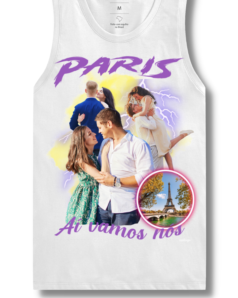 Bootleg Viagem - Cropped e Regata