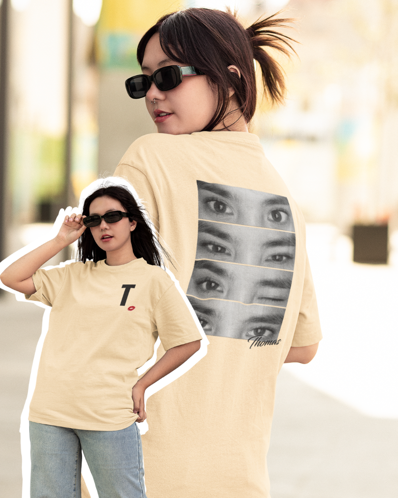 No Seu Olhar - Oversized Slim (Frente e Costas)