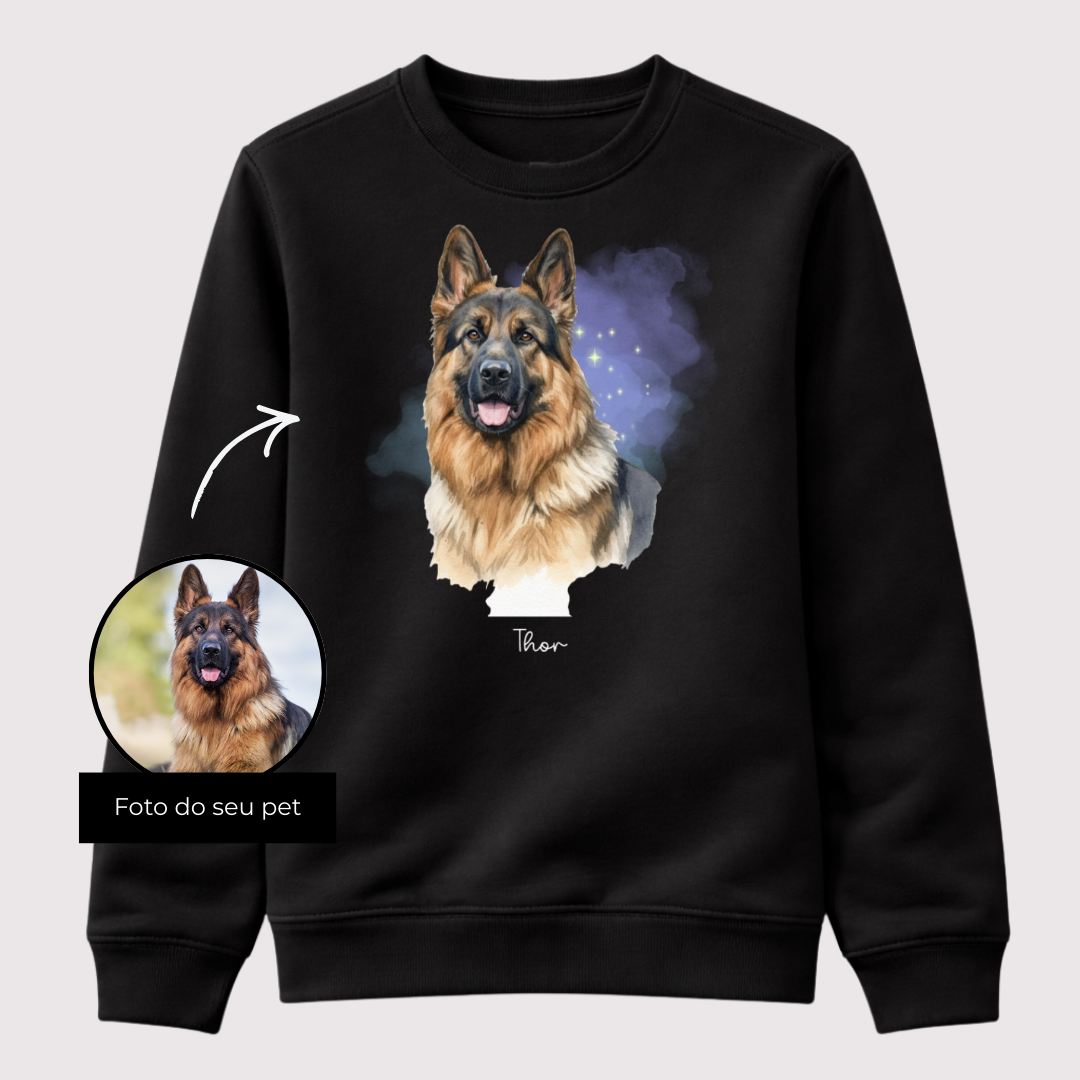 Aquarela do Meu Pet - Suéter