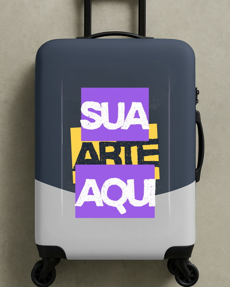 Sua Própria Arte (com QRCode) - Capa de Mala
