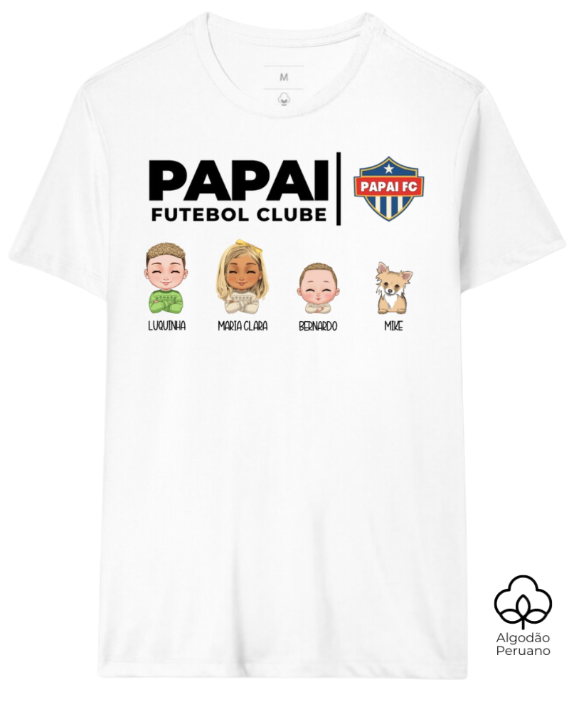Vovô (e Papai) Futebol Clube - Algodão Peruano