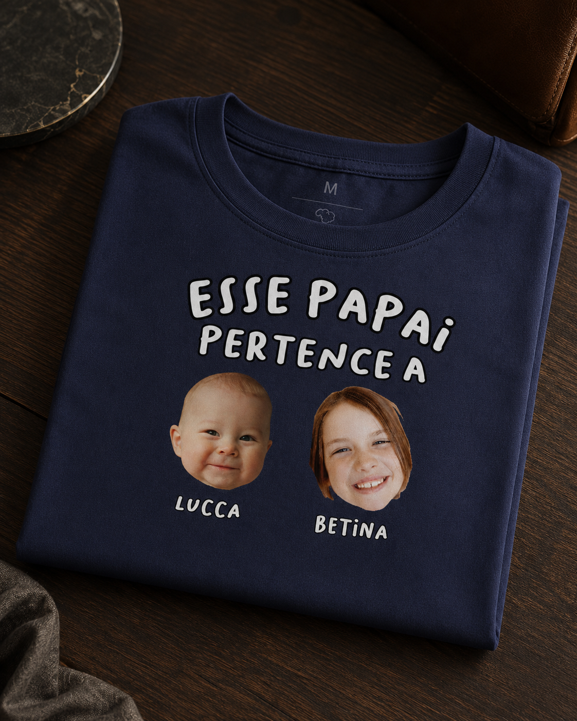 Esse papai pertence a (e vovô)