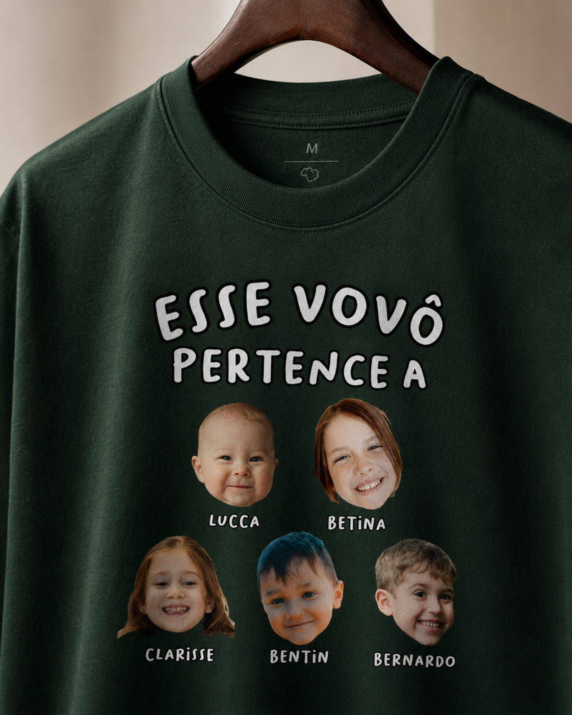 Esse papai pertence a (e vovô)