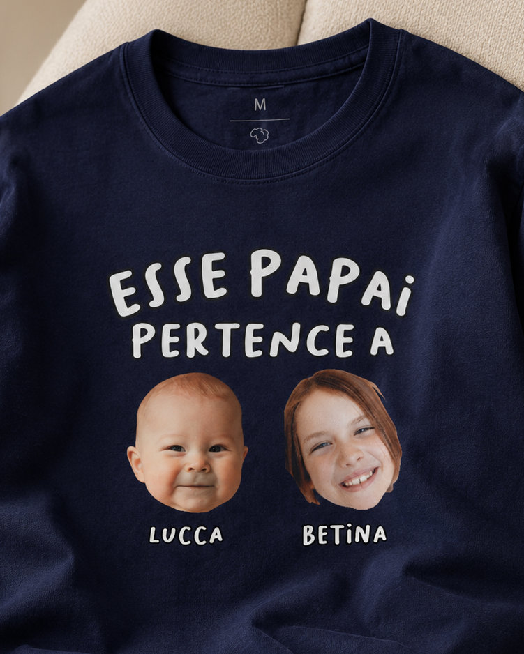 Esse papai pertence a (e vovô)