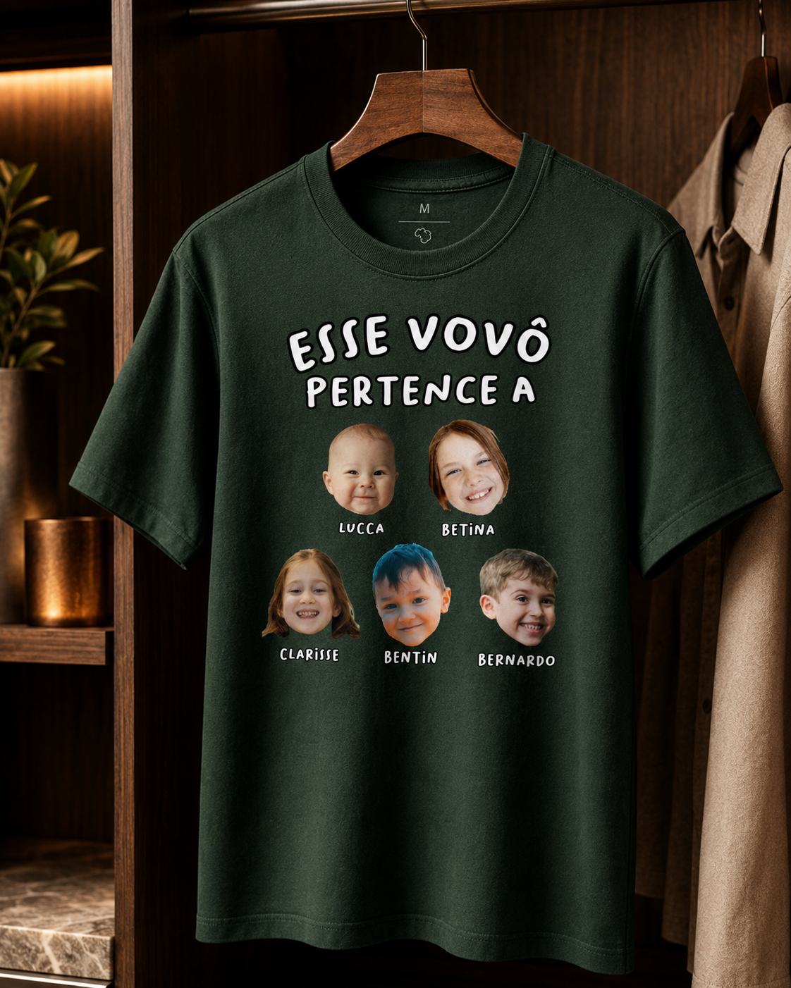 Esse papai pertence a (e vovô)