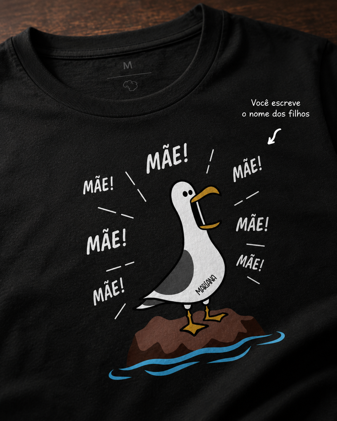Camiseta Mãe Mãe Mãe