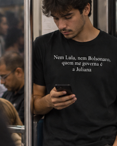 Nem Lula Nem Bolsonaro - Camiseta 01