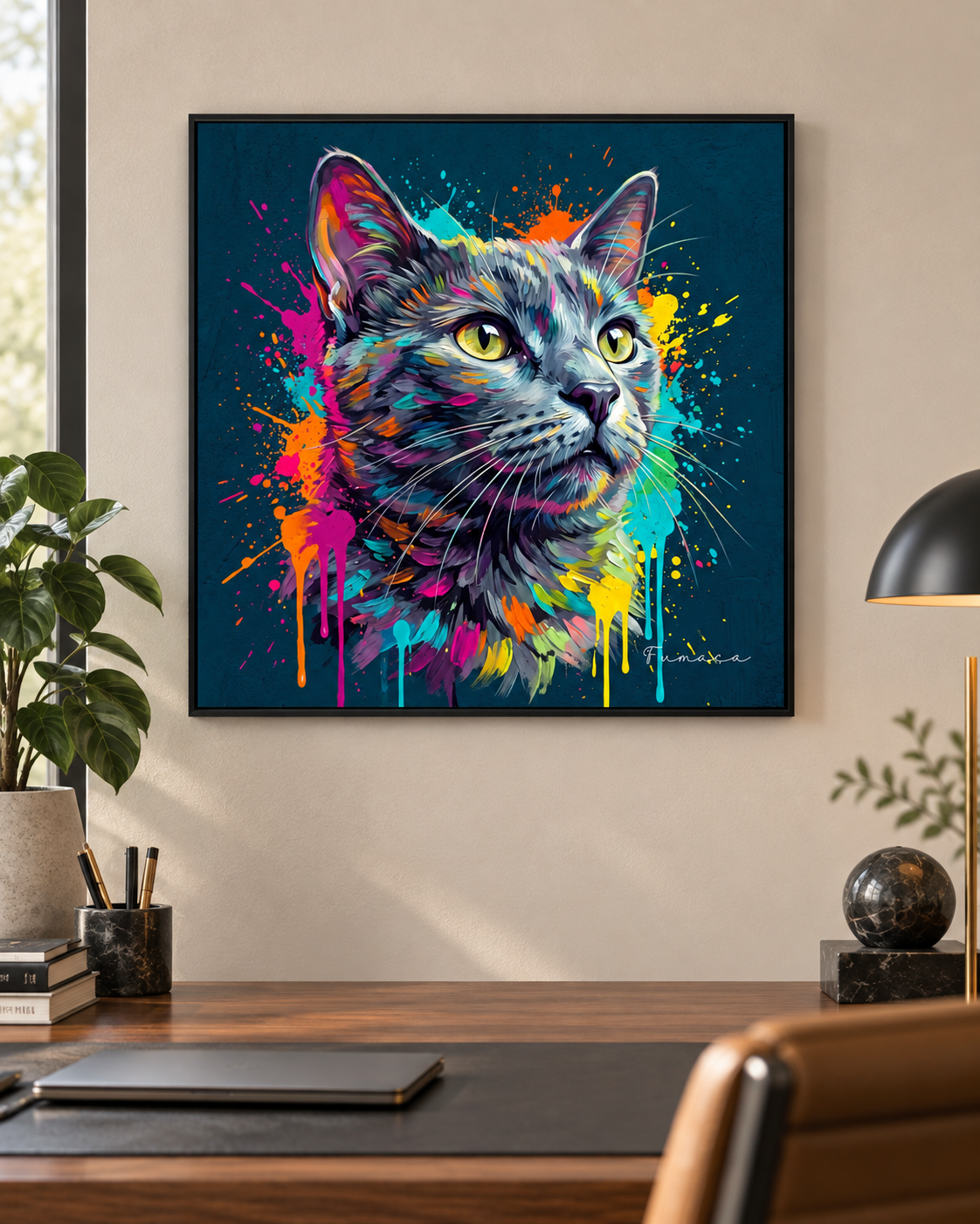Obra de Arte Amor em Cores
