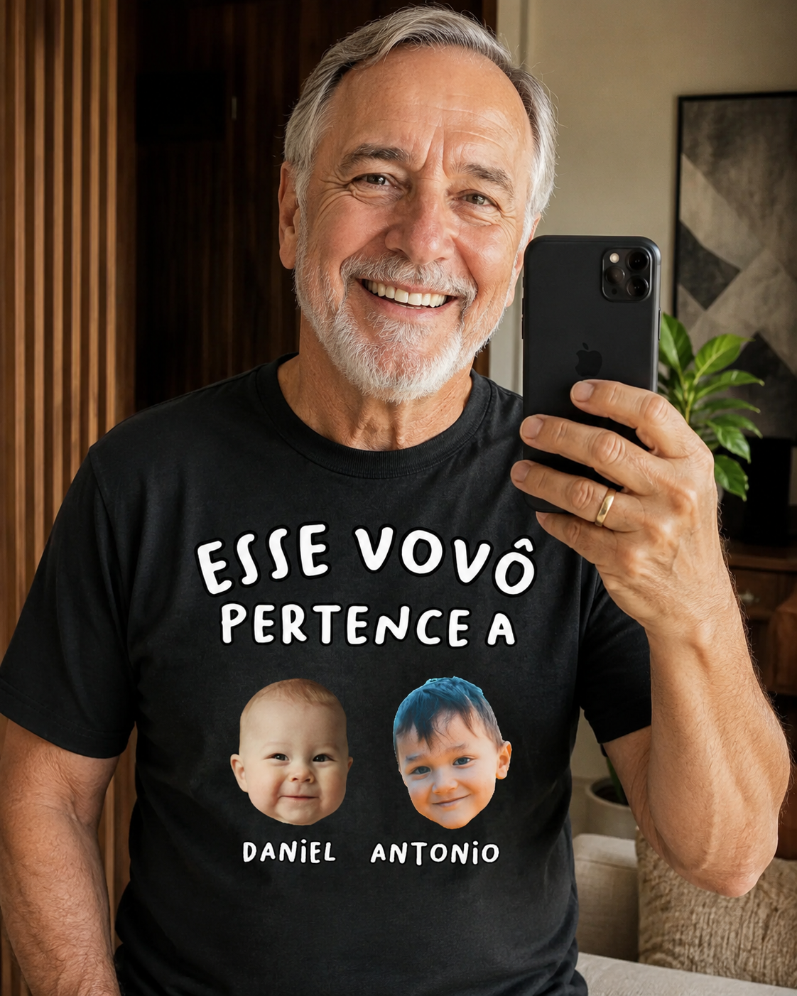 Esse vovô pertence a (e papai)