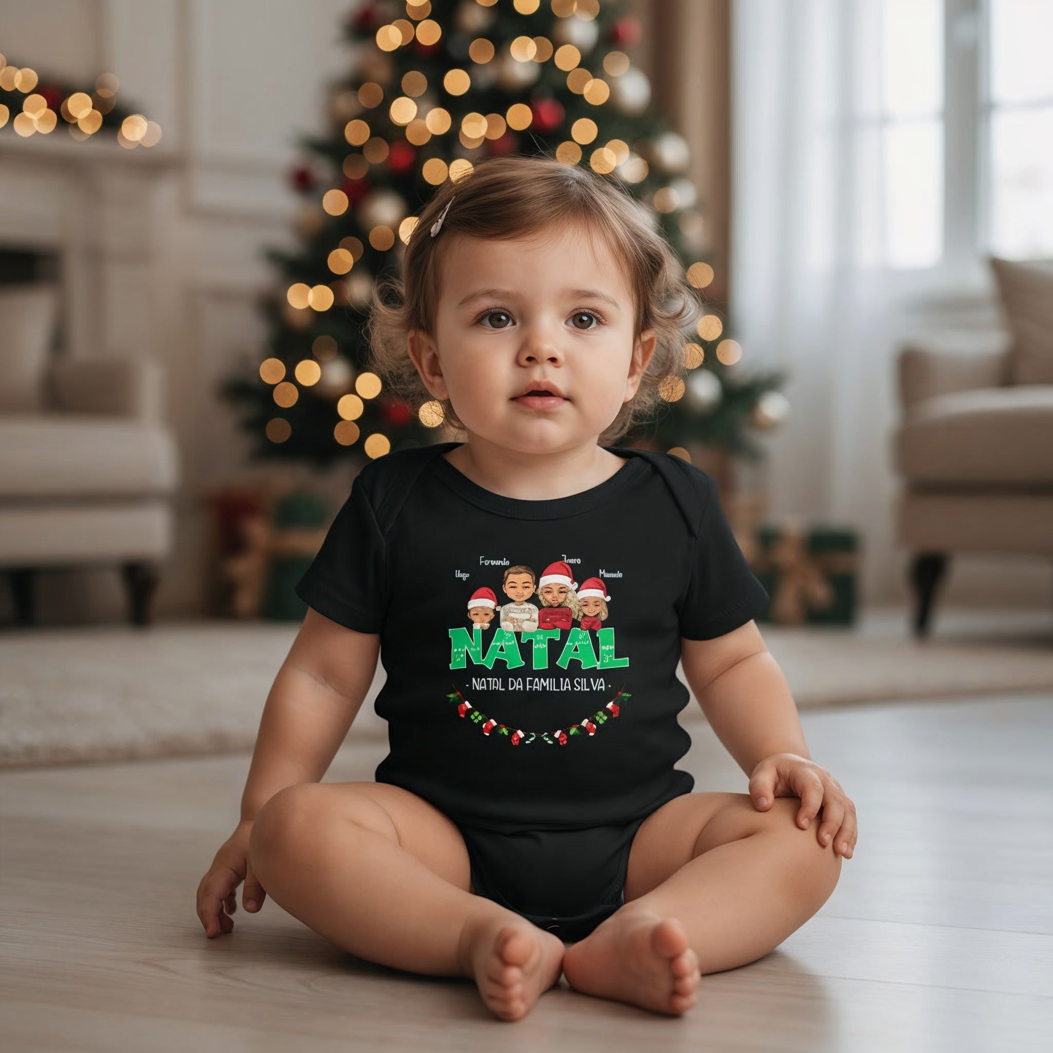 Família Natalina - Body