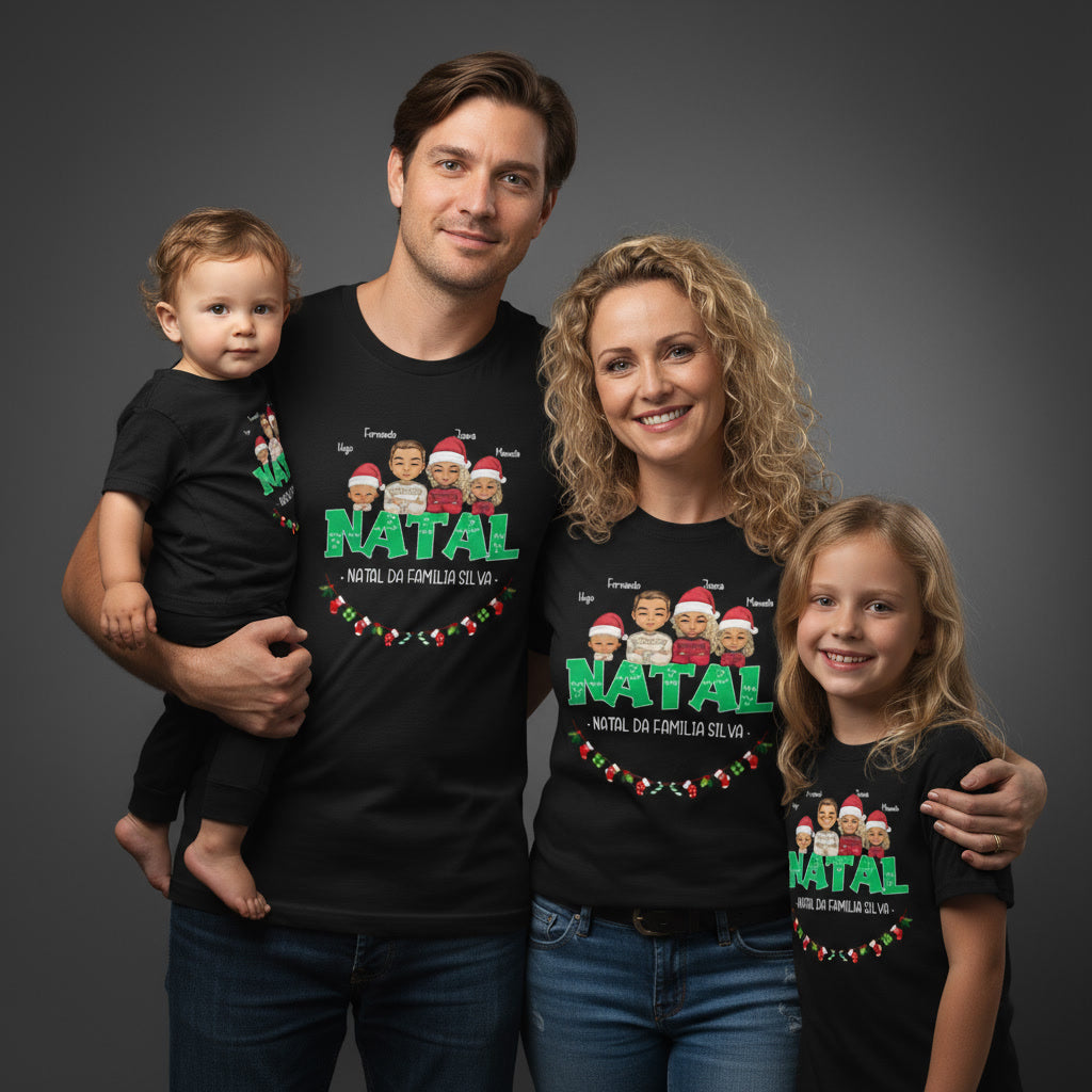 Família Natalina - Body