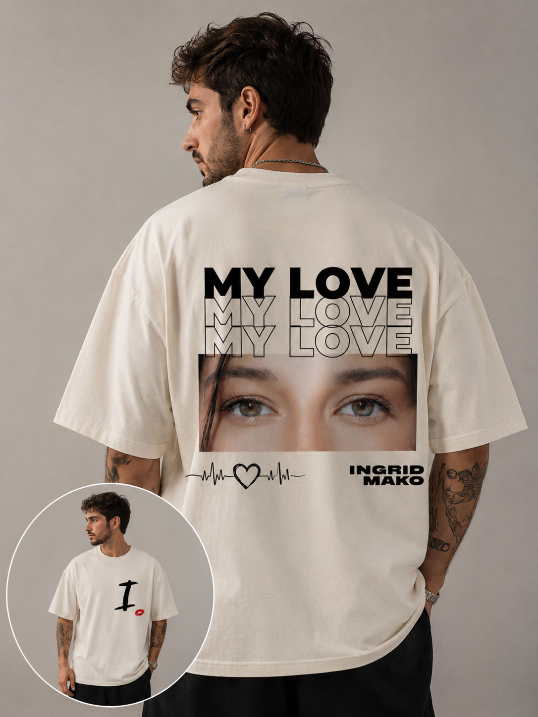 Only You - Oversized (Frente e Costas)