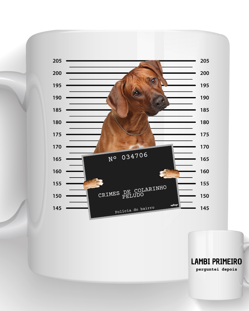 Meu Pet Fora da Lei - Caneca