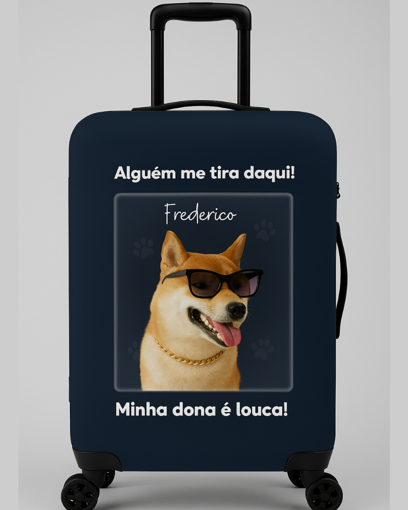 Alguém me tira daqui (PET) - Capa de Mala