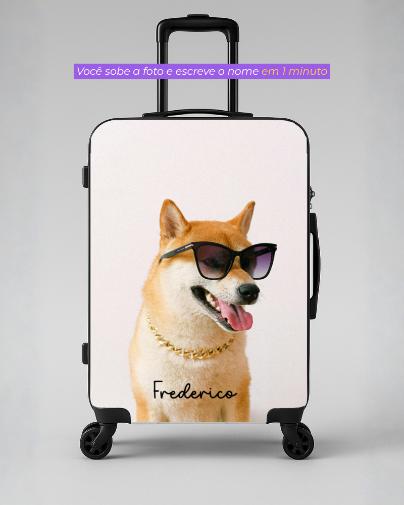 Comic Bag Sua Foto - Capa de Mala