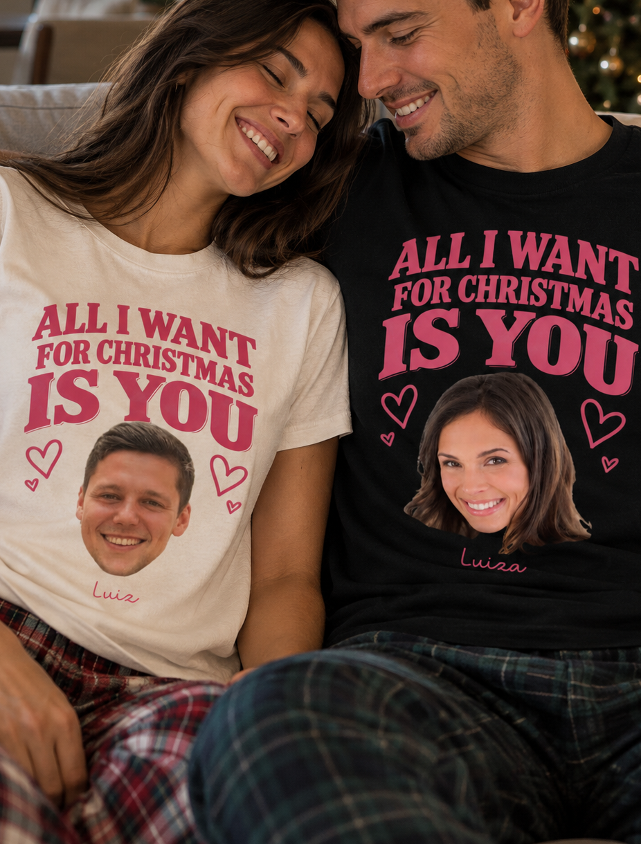 All i want for christmas - Algodão Peruano