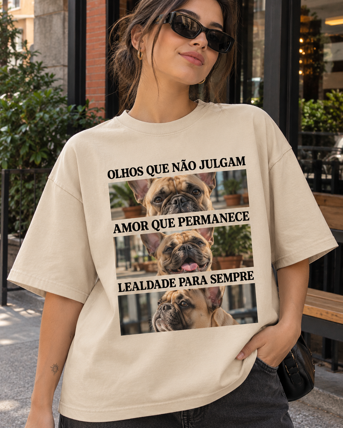 Amor Que Não Julga - Oversized