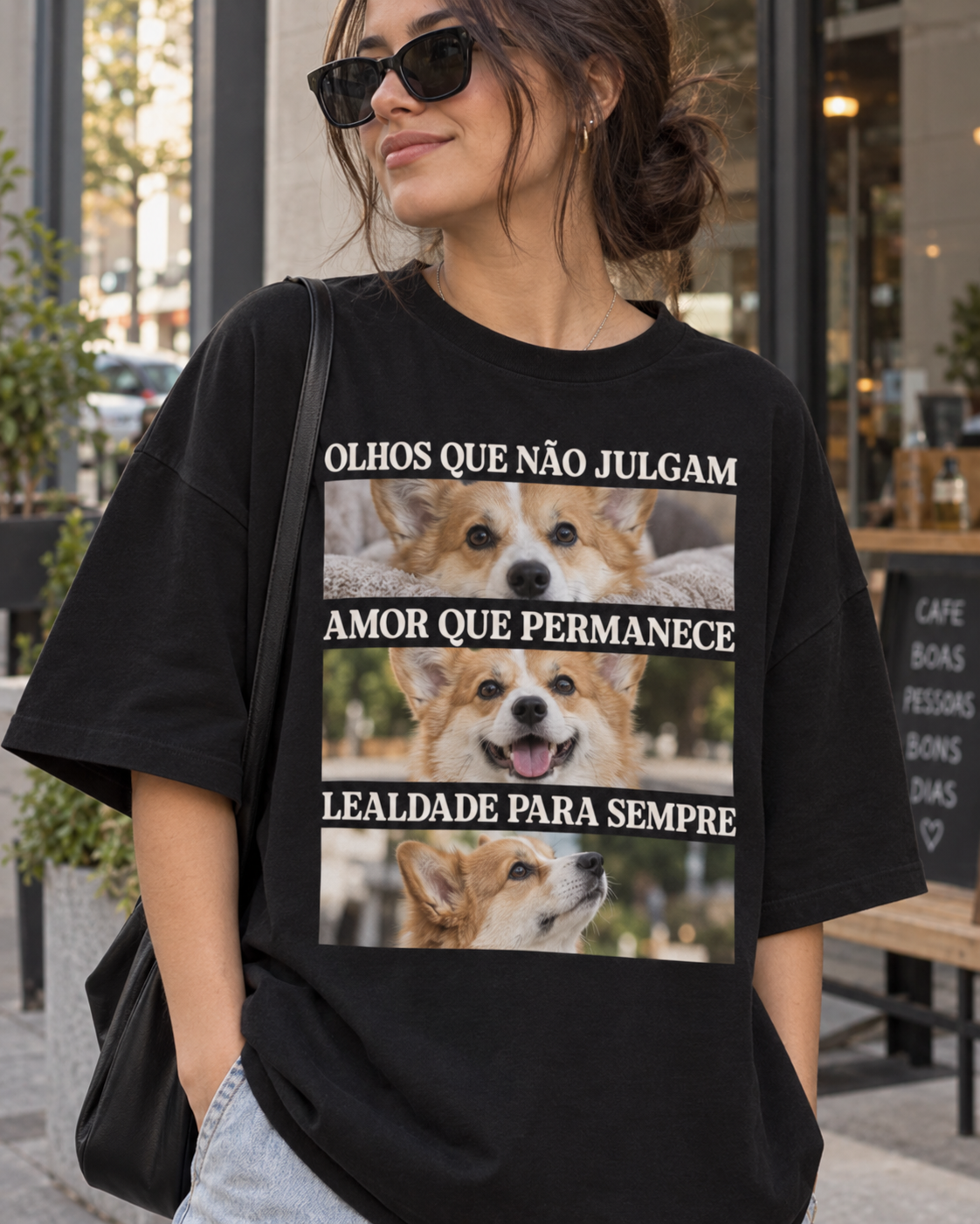 Amor Que Não Julga - Oversized