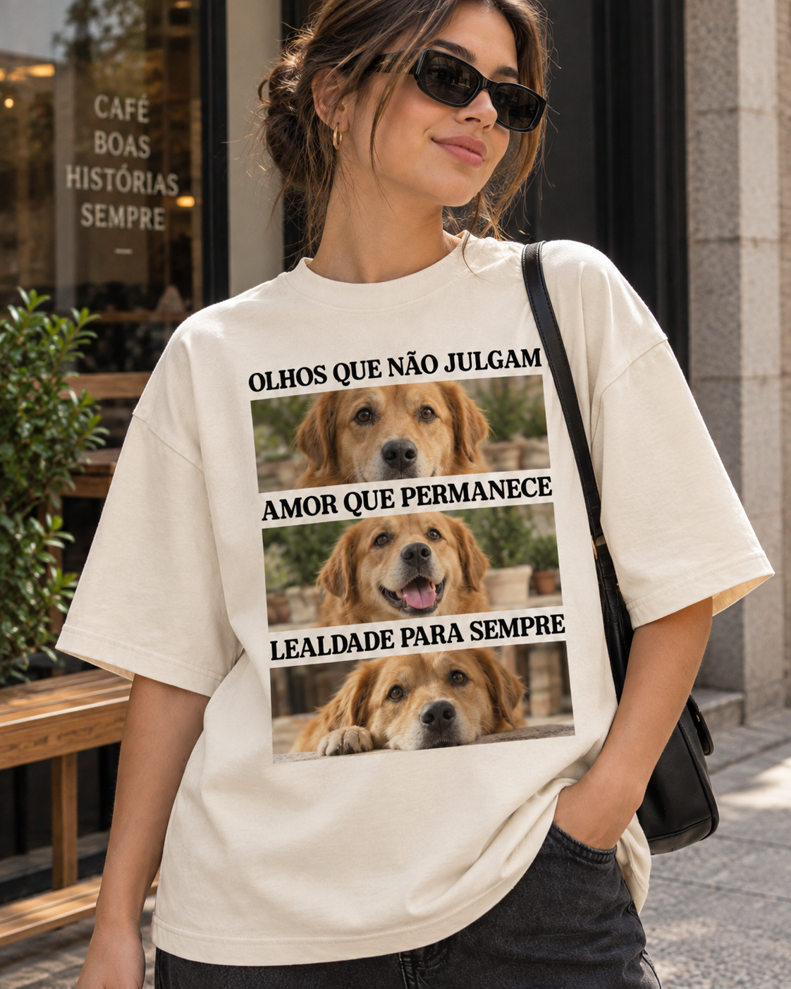 Amor Que Não Julga - Oversized