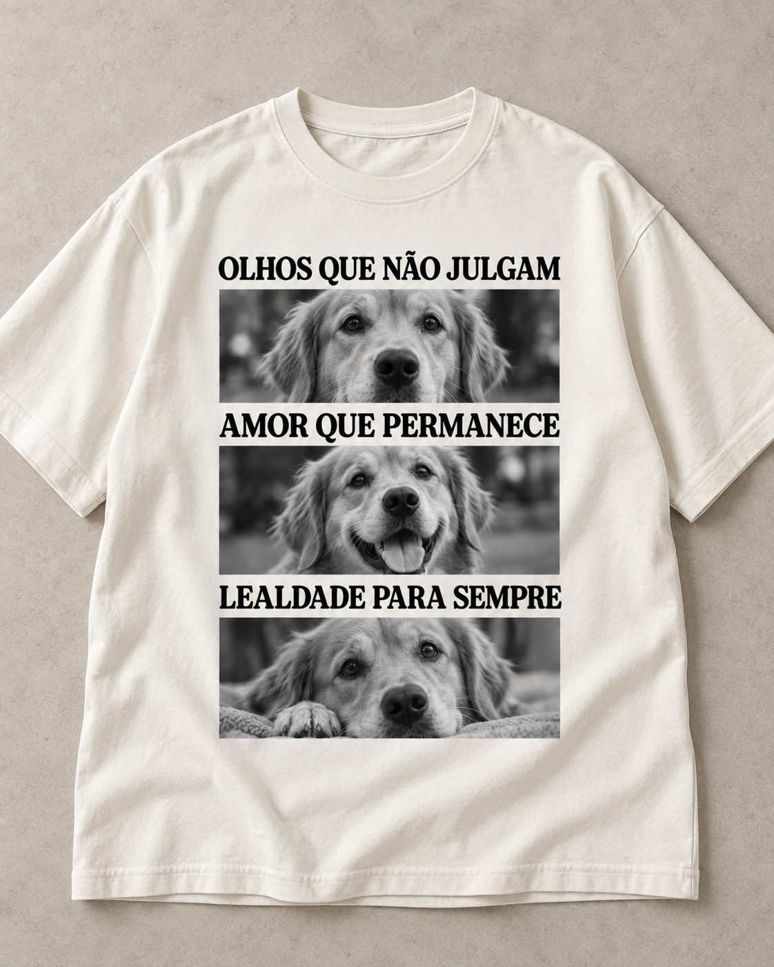 Amor Que Não Julga - Oversized