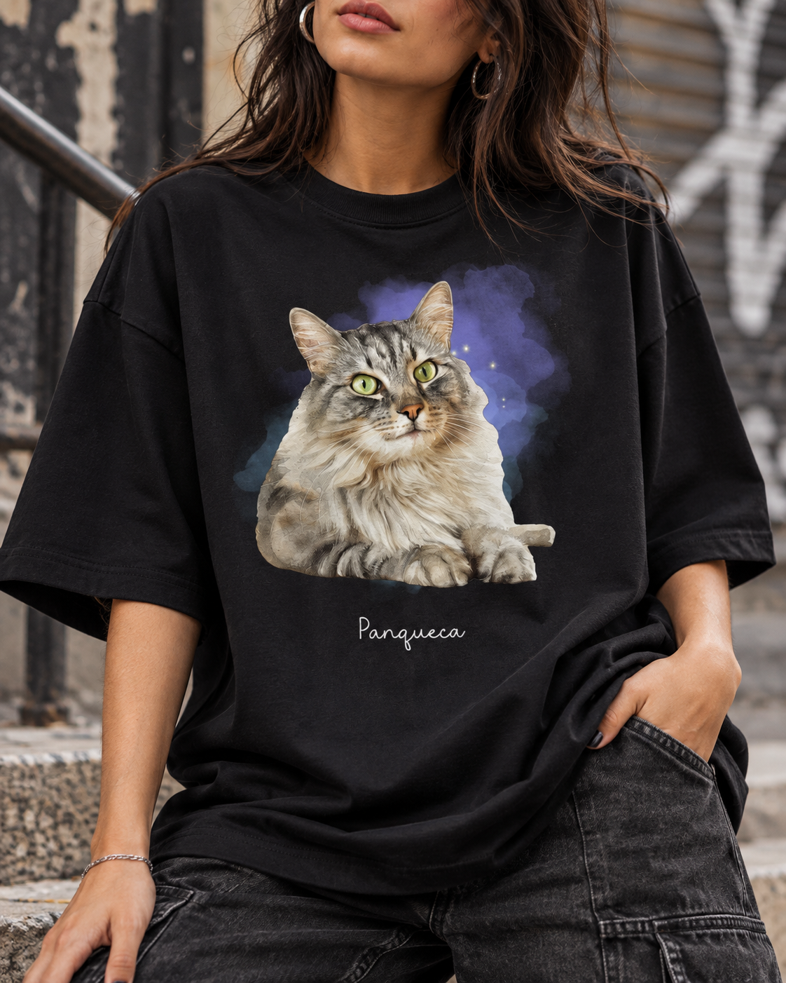 Aquarela do Meu Pet - Oversized