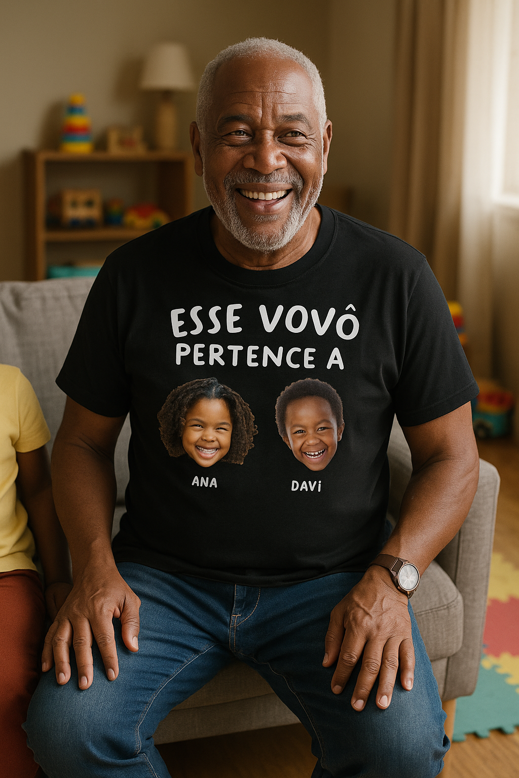 Esse vovô pertence a (e papai)