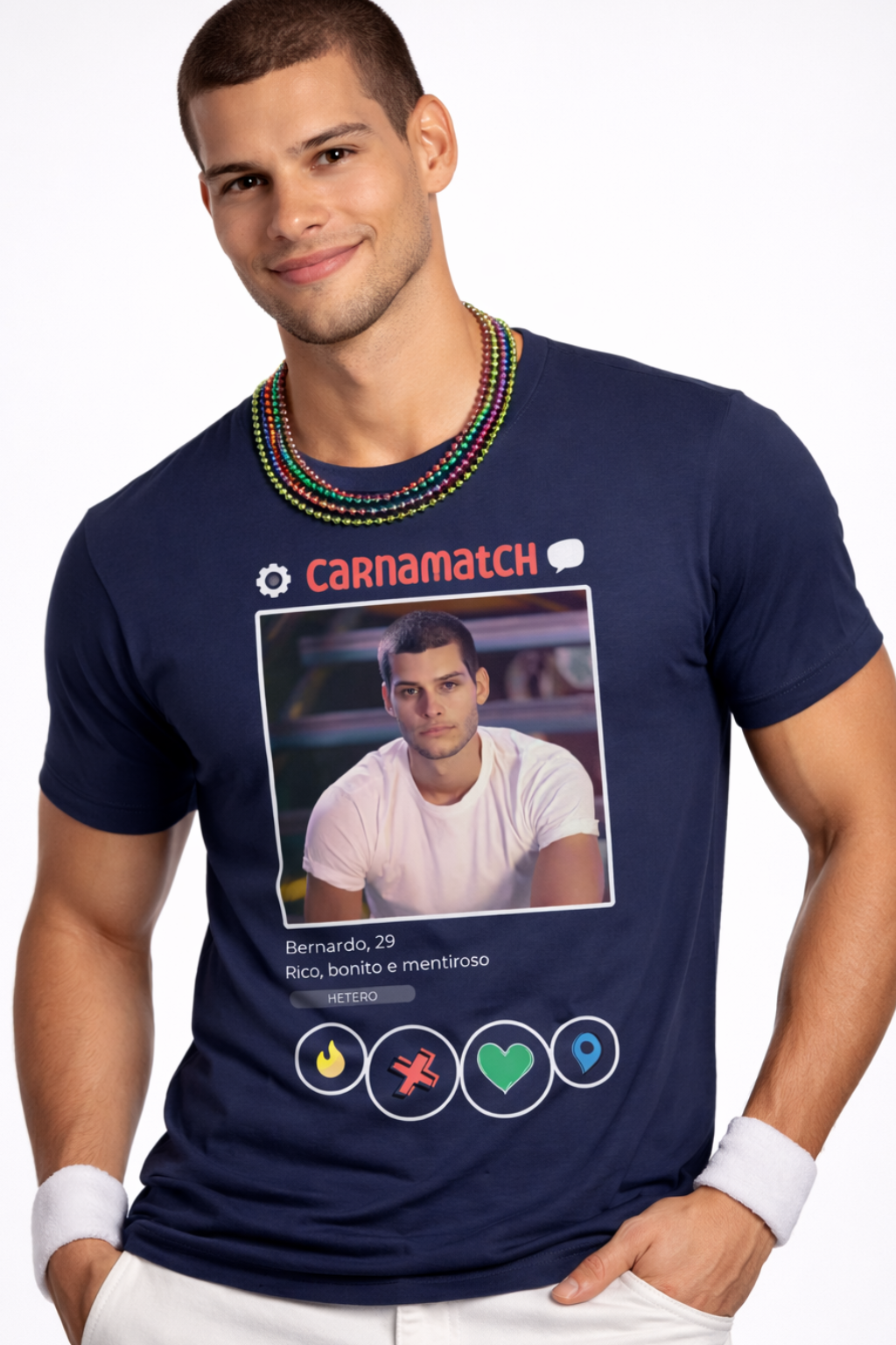 Tinder Carnaval - Algodão Peruano