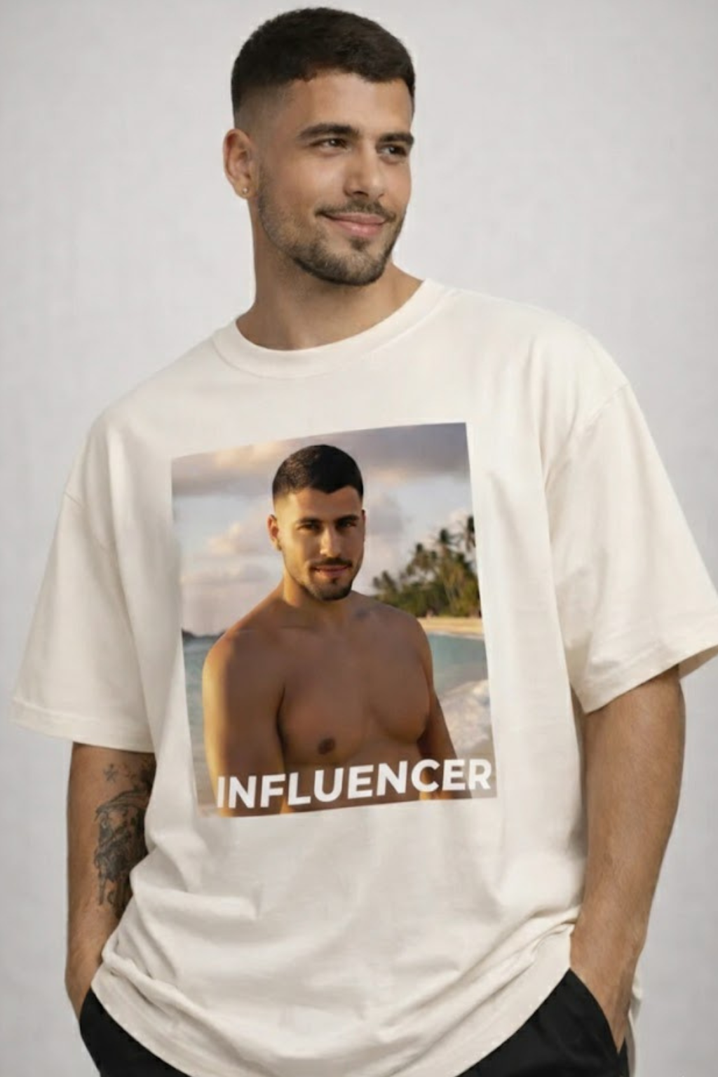 Influencer Sua Foto - Oversized