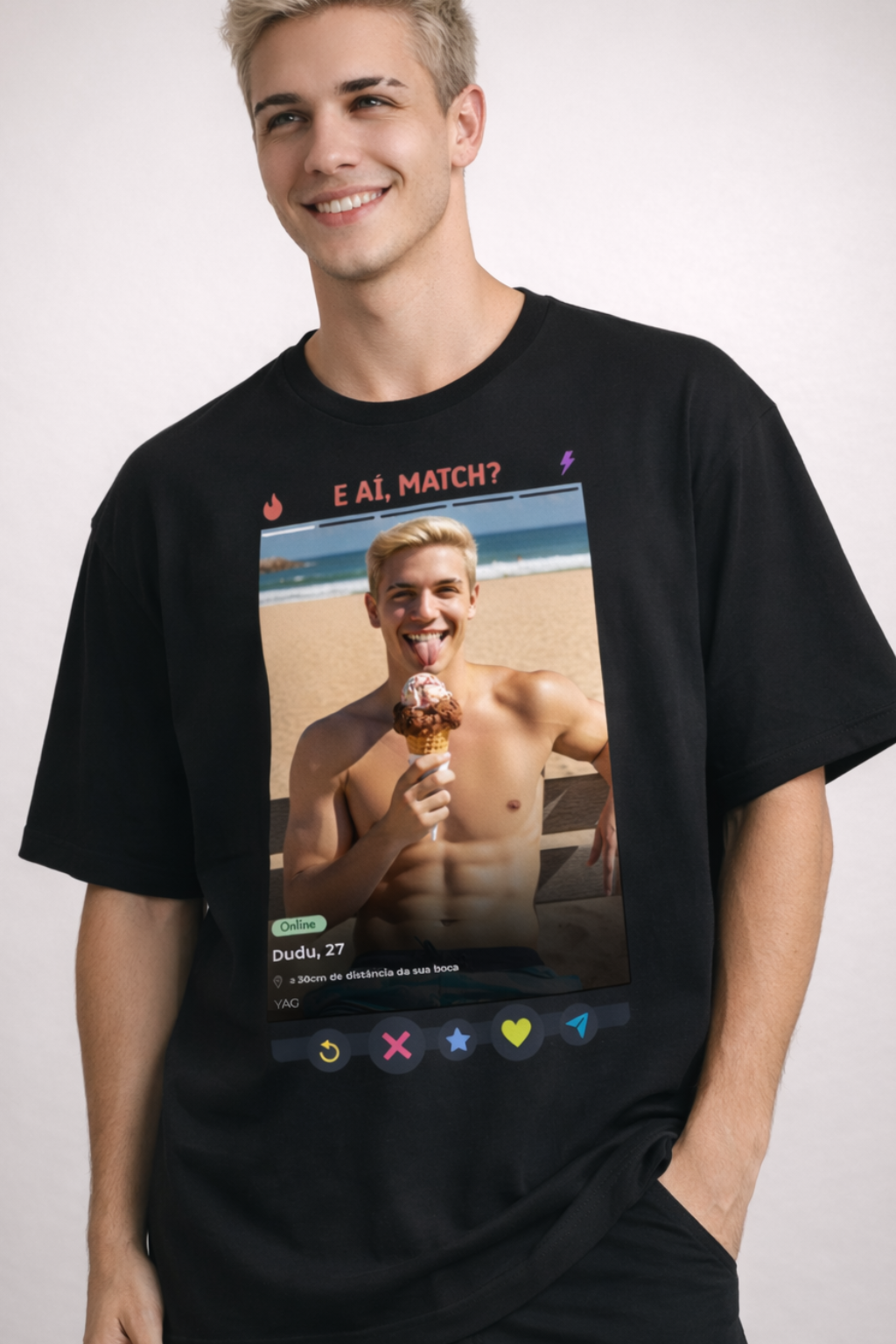 Tinder Carnaval 2026 - Oversized